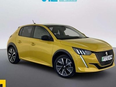 Used Peugeot e-208 GTi 100 kW (136 HP) 2023 Yellow Hatchback