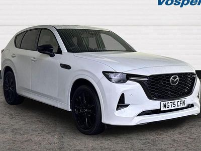 White New 2025 Mazda CX-60 Homura-Line SUV | £41,600 (Good price)