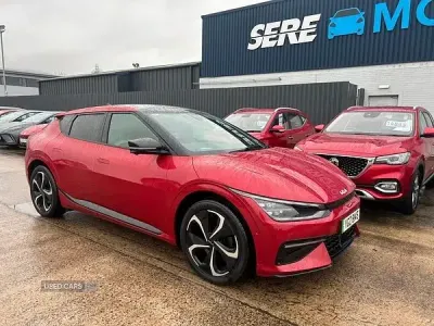 Begagnad Kia EV6 GT-Line S 236 kW (321 HK) 2023 Röd SUV