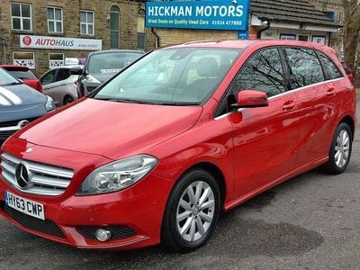 Used Mercedes B180 SE 122 HP (89 kW) 2013 Red MPV