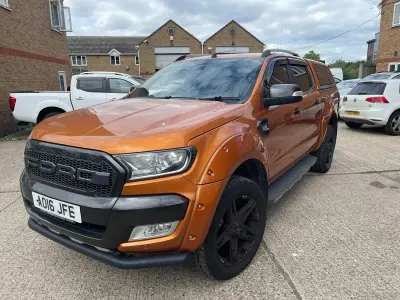 Used Ford Ranger Wildtrack 200 HP (147 kW) 2016 Orange Pickup