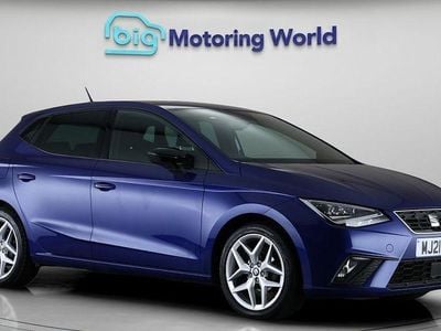 Used Seat Ibiza FR 95 HP (69 kW) 2021 Blue Hatchback