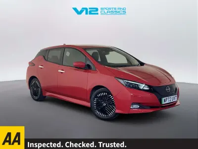 Used Nissan Leaf Tekna 110 kW (150 HP) 2022 Red Hatchback