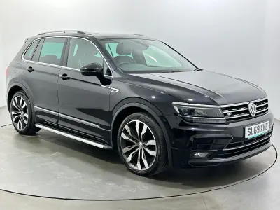 Begagnad VW Tiguan R-line 150 HK (110 kW) 2019 Svart SUV
