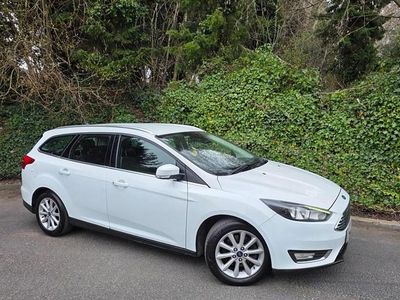 Used Ford Focus Titanium 2018 White Estate