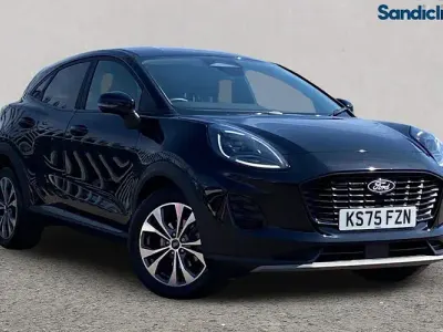 Used Ford Puma Titanium 125 HP (91 kW) 2025 Black SUV