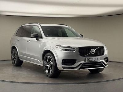 Bright silver Used 2021 Volvo XC90 Plus SUV | £31,200 (Super price)