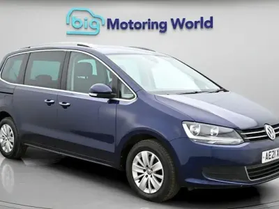 Used VW Sharan SE 150 HP (110 kW) 2021 Blue MPV