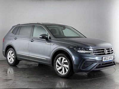 Grey Used 2022 VW Tiguan Allspace Life SUV | £20,200 (Fair price)