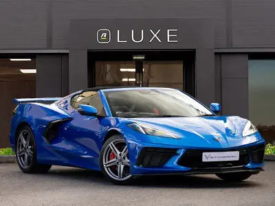 New Chevrolet Corvette 482 HP (354 kW) 2025 Blue Cabriolet
