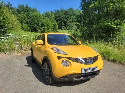 Used Nissan Juke Tekna 117 HP (86 kW) 2015 Yellow SUV
