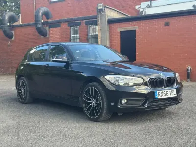 Used BMW 116 Comfort Edition 116 HP (85 kW) 2016 Black Hatchback