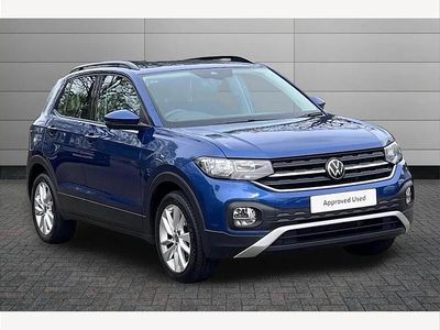 Used VW T-Cross SE 95 HP (69 kW) 2023 Blue SUV