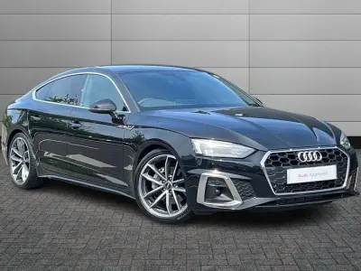 Used Audi A5 Sportback S-Line 201 HP (147 kW) 2024 Mythos black Hatchback