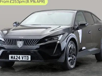 Used Peugeot 408 GTi 131 HP (96 kW) 2024 Black SUV