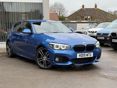 Used BMW 118 M Sport 136 HP (100 kW) 2019 Blue Hatchback