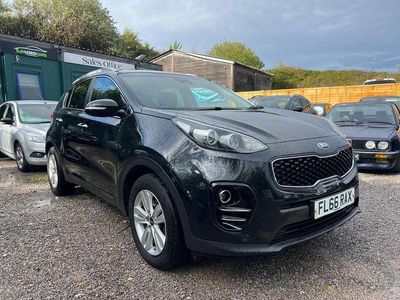 Black Used 2016 Kia Sportage SUV | £7,995 (A bit pricey)