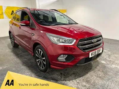 Second-hand Ford Kuga ST-Line 150 CP (110 kW) 2018 Roșu SUV