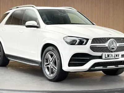 Used Mercedes GLE350 AMG line 320 HP (235 kW) 2021 Polar white SUV