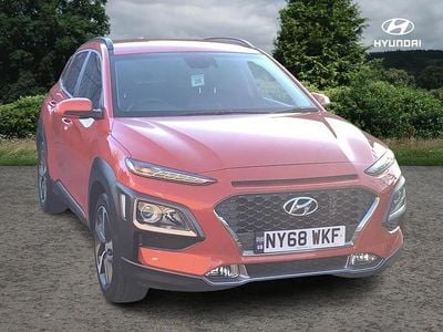 Orange Used 2019 Hyundai Kona Premium SUV | £11,495 (Good price)