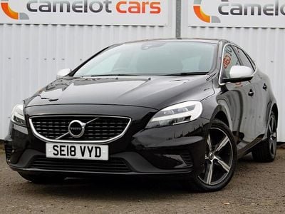 Used Volvo V40 R-Design 2018 Black Hatchback