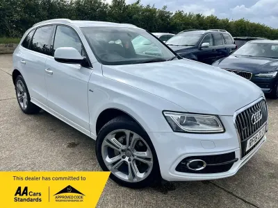 Used Audi Q5 S-line plus 150 HP (110 kW) 2016 White SUV