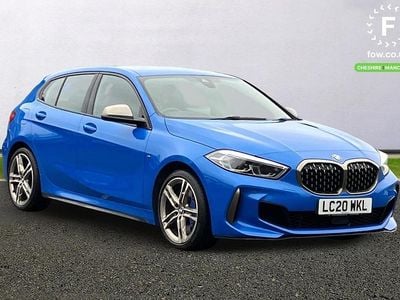 Used BMW M135 Comfort Edition 306 HP (225 kW) 2020 Blue Hatchback