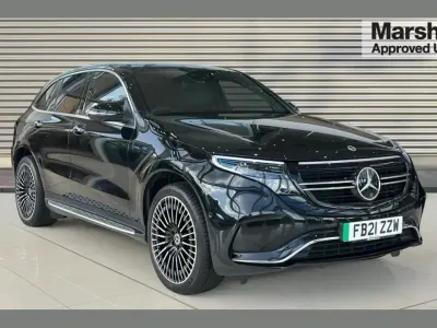 Used Mercedes EQC400 AMG Line Premium Plus 300 kW (408 HP) 2021 Black SUV