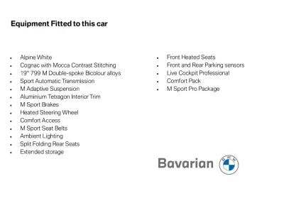 Used BMW Z4 M Sport 194 HP (142 kW) 2022 White Cabriolet