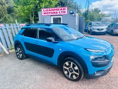 Used Citroën C4 Cactus Flair 82 HP (60 kW) 2017 Blue Hatchback