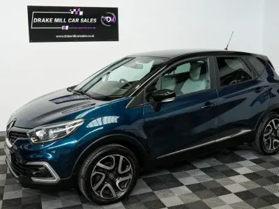 Used Renault Captur Iconic 90 HP (66 kW) 2019 Blue SUV
