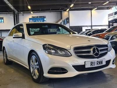 Begagnad Mercedes E220 SE 2014 Vit Sedan