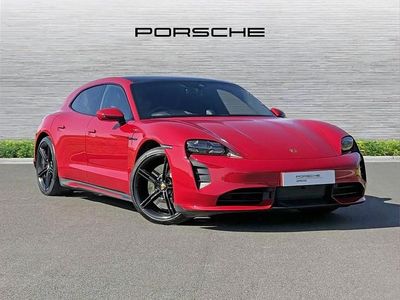 Used Porsche Taycan 500 kW (680 HP) 2022 Red Estate