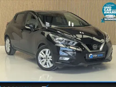 Used Nissan Micra Acenta 101 HP (74 kW) 2019 Black Hatchback