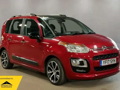 Used Citroën C3 Picasso Platinum 100 HP (73 kW) 2017 Red MPV