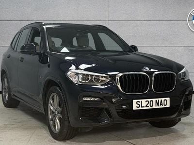 Used BMW X3 M Sport 187 HP (137 kW) 2020 Black SUV