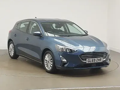 Used Ford Focus Titanium 120 HP (88 kW) 2019 Blue Hatchback