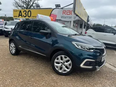 Used Renault Captur GT-Line 90 HP (66 kW) 2018 Blue/black SUV