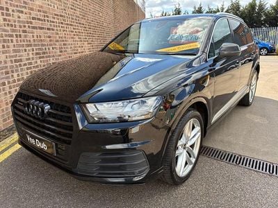 Begagnad Audi Q7 S-Line 218 HK (160 kW) 2017 Svart SUV