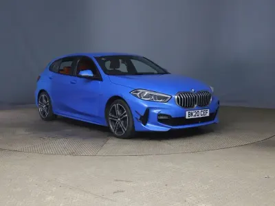 Used BMW 116 M Sport 116 HP (85 kW) 2020 Blue Hatchback