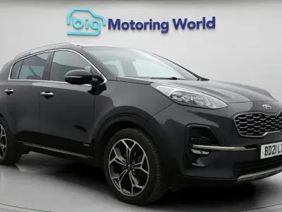 Used Kia Sportage GT-Line 177 HP (130 kW) 2021 Black SUV