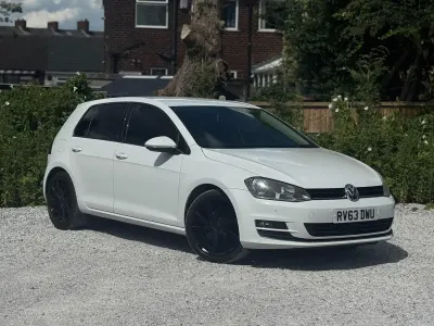 Used VW Golf VII GT 150 HP (110 kW) 2013 White Hatchback