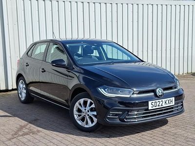 Usado VW Polo Style 95 CV (69 kW) 2022 Negro Utilitario