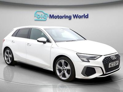 Used Audi A3 Sportback S-Line 2022 White Hatchback