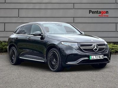 Used Mercedes EQC400 AMG Line Premium Plus 300 kW (408 HP) 2022 Black SUV