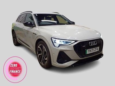 Used Audi e-tron Black Edition 300 kW (408 HP) 2021 Beige SUV
