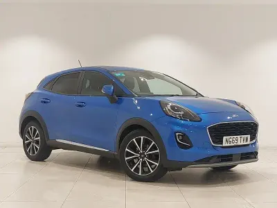 Used Ford Puma Titanium 125 HP (91 kW) 2020 Blue SUV