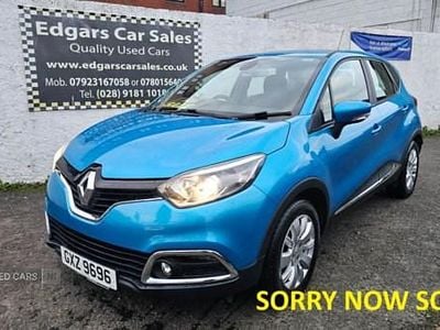 Blue Used 2015 Renault Captur Expression+ SUV | £6,495 (Fair price)