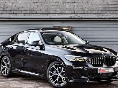 Black Used 2020 BMW X6 M Sport SUV | £39,989 (Expensive)