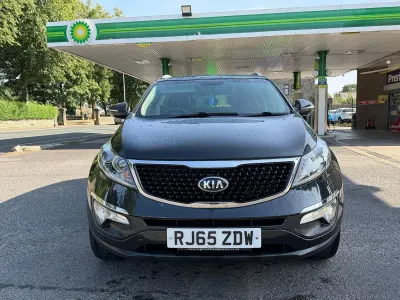 Used Kia Sportage 116 HP (85 kW) 2015 Black SUV